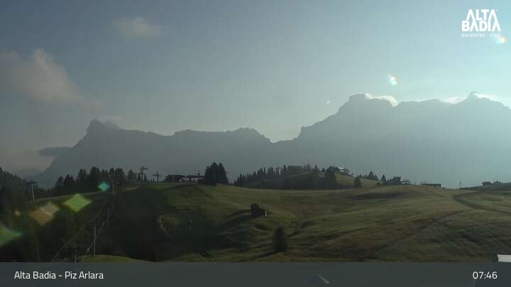 Archiv Foto Webcam Piz Arlara - Alta Badia