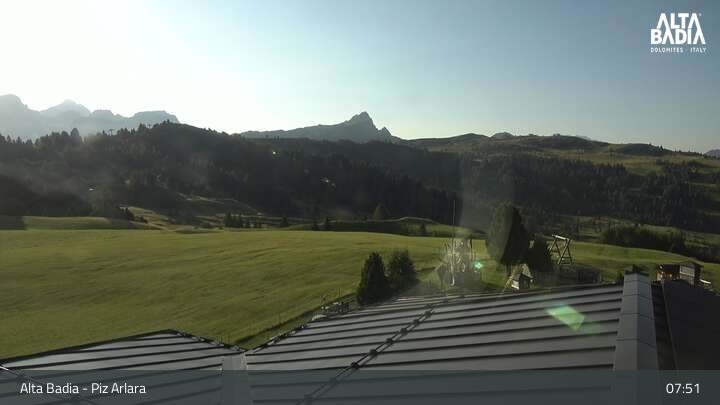 Archived image Webcam Piz Arlara (Alta Badia)