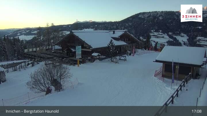 Archiv Foto Webcam Innichen - Bergstation Haunold