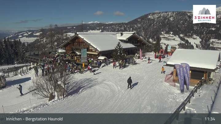Archiv Foto Webcam Innichen - Bergstation Haunold