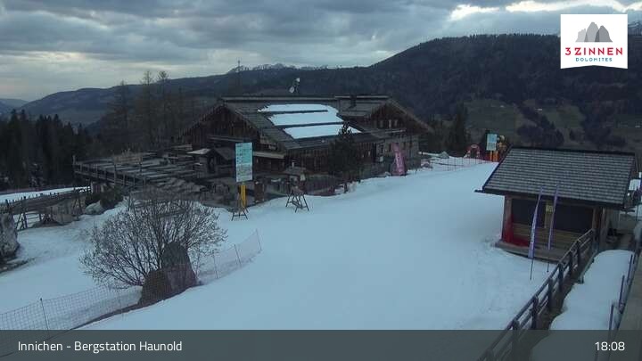 Archiv Foto Webcam Innichen - Bergstation Haunold