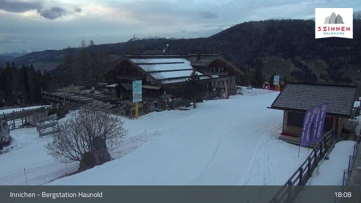 Archiv Foto Webcam Innichen - Bergstation Haunold