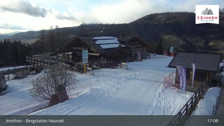 Archived image Webcam Innichen - Haunold Top Station