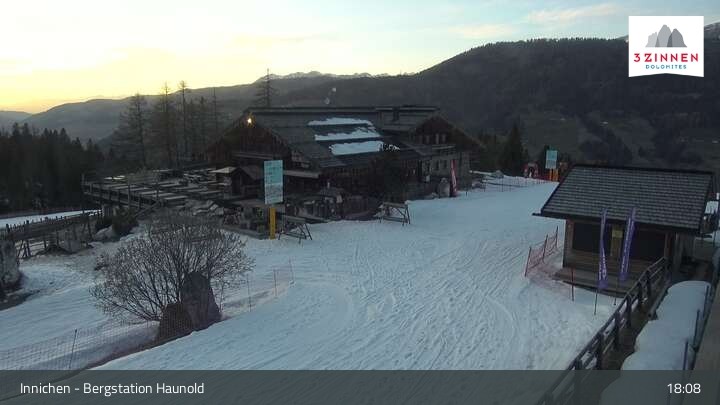 Archiv Foto Webcam Innichen - Bergstation Haunold