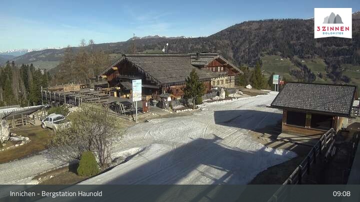 Archived image Webcam Innichen - Haunold Top Station