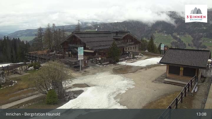 Archiv Foto Webcam Innichen - Bergstation Haunold