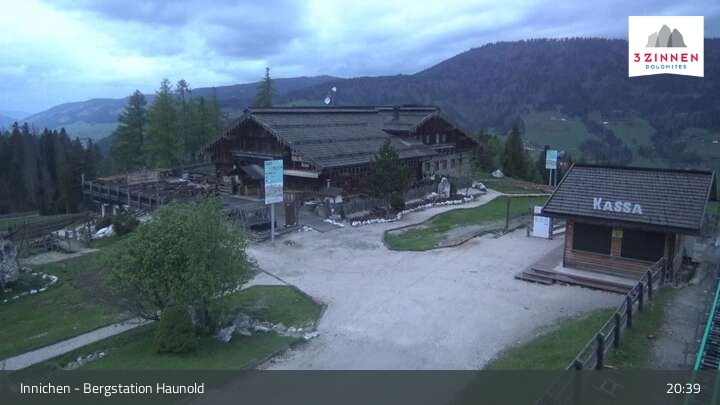 Archived image Webcam Innichen - Haunold Top Station