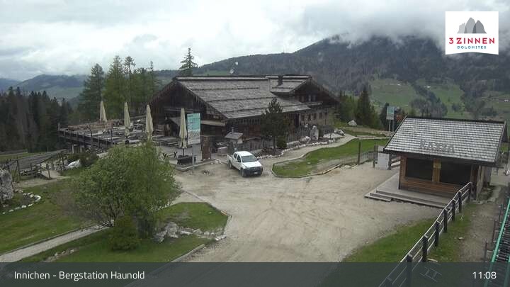 Archived image Webcam Innichen - Haunold Top Station