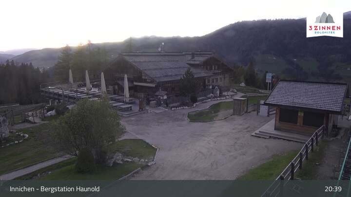 Archived image Webcam Innichen - Haunold Top Station