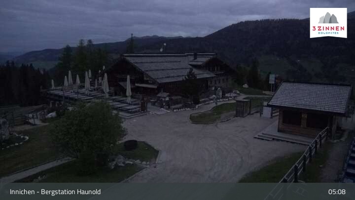 Archived image Webcam Innichen - Haunold Top Station