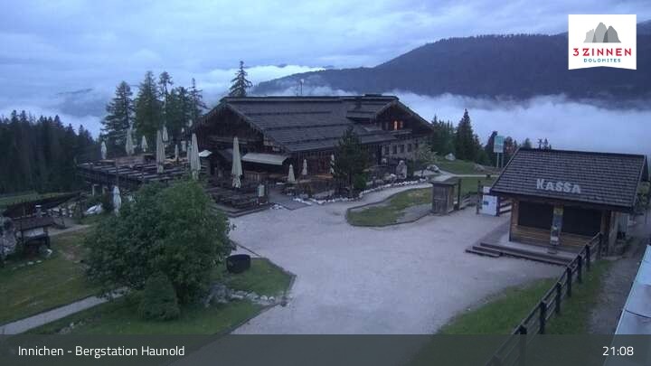 Archived image Webcam Innichen - Haunold Top Station