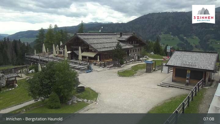 Archived image Webcam Innichen - Haunold Top Station