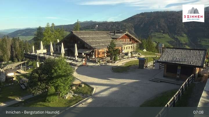 Archiv Foto Webcam Innichen - Bergstation Haunold