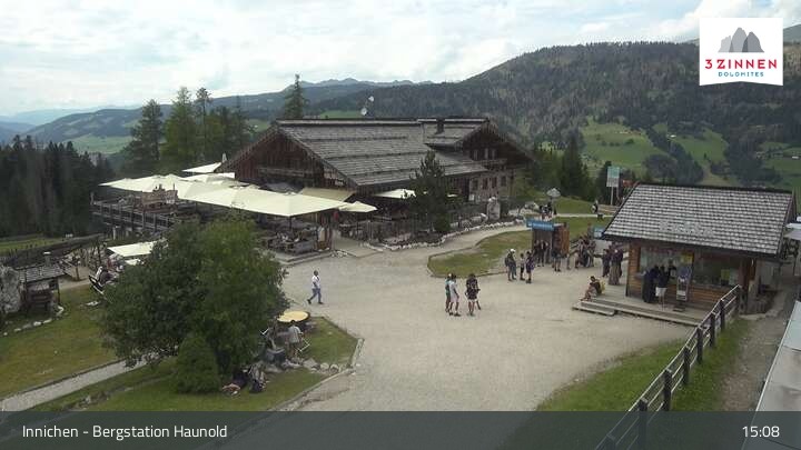 Archived image Webcam Innichen - Haunold Top Station