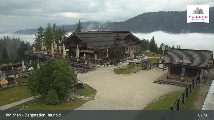 Archiv Foto Webcam Innichen - Bergstation Haunold