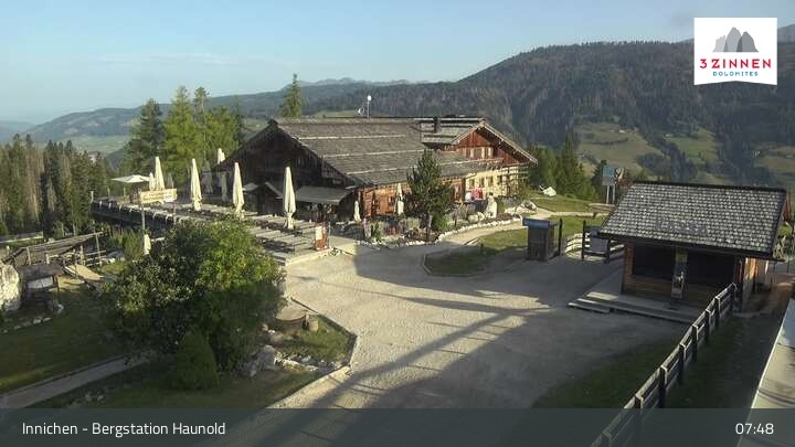 Archived image Webcam Innichen - Haunold Top Station