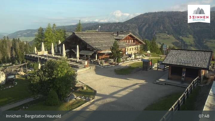 Archived image Webcam Innichen - Haunold Top Station