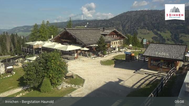 Archived image Webcam Innichen - Haunold Top Station