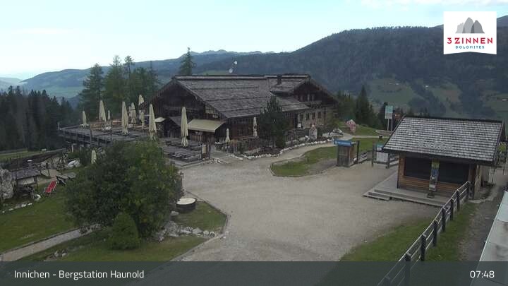 Archiv Foto Webcam Innichen - Bergstation Haunold