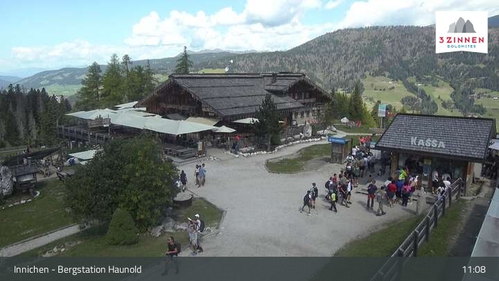 Archiv Foto Webcam Innichen - Bergstation Haunold
