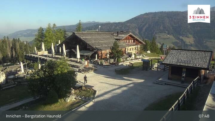 Archiv Foto Webcam Innichen - Bergstation Haunold