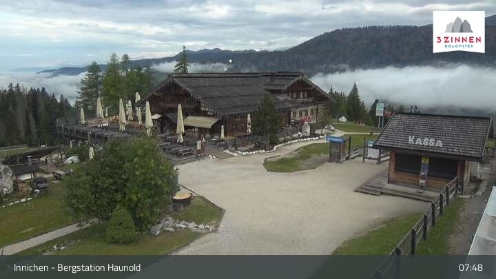 Archiv Foto Webcam Innichen - Bergstation Haunold