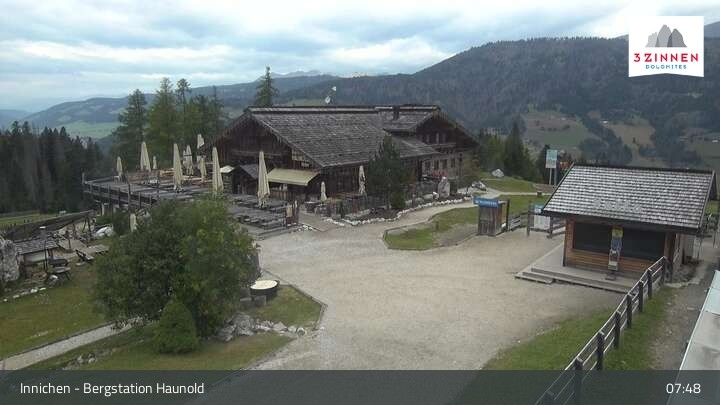 Archived image Webcam Innichen - Haunold Top Station