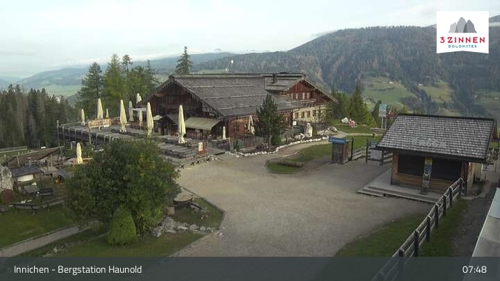 Archived image Webcam Innichen - Haunold Top Station