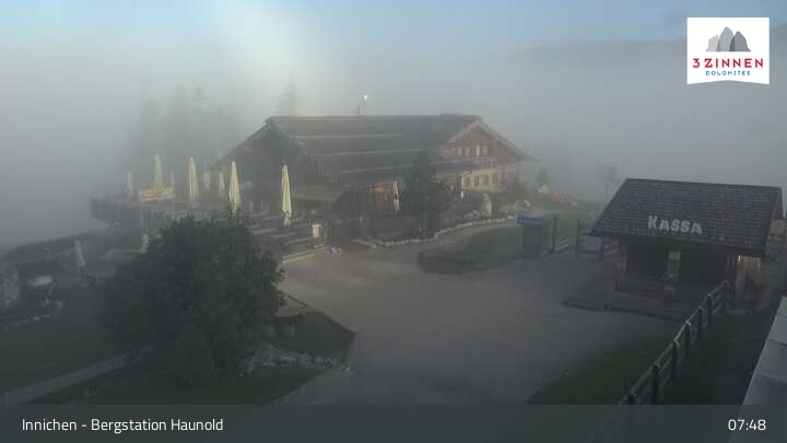 Archiv Foto Webcam Innichen - Bergstation Haunold