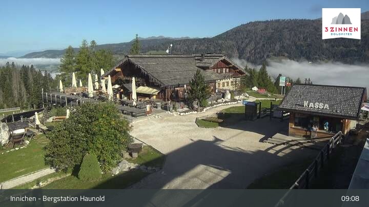 Archiv Foto Webcam Innichen - Bergstation Haunold