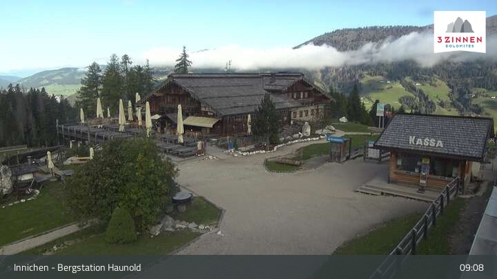 Archiv Foto Webcam Innichen - Bergstation Haunold
