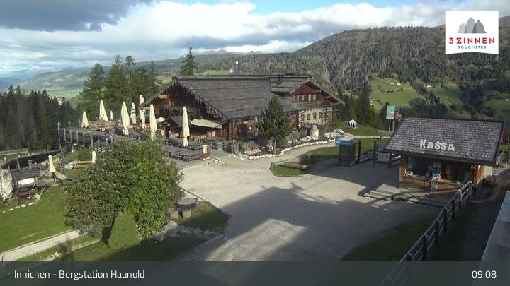 Archived image Webcam Innichen - Haunold Top Station