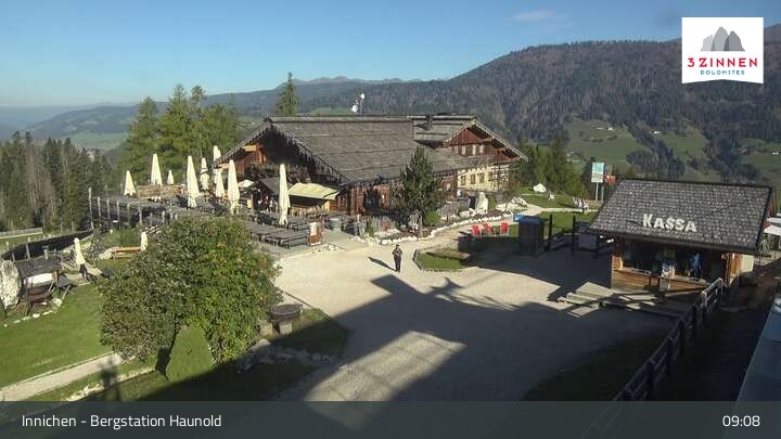 Archiv Foto Webcam Innichen - Bergstation Haunold