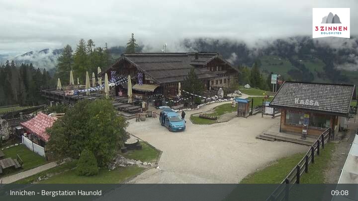 Archiv Foto Webcam Innichen - Bergstation Haunold