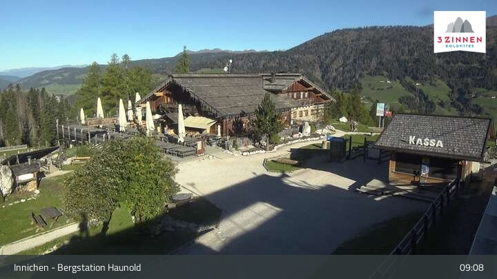 Archiv Foto Webcam Innichen - Bergstation Haunold