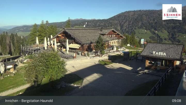 Archiv Foto Webcam Innichen - Bergstation Haunold
