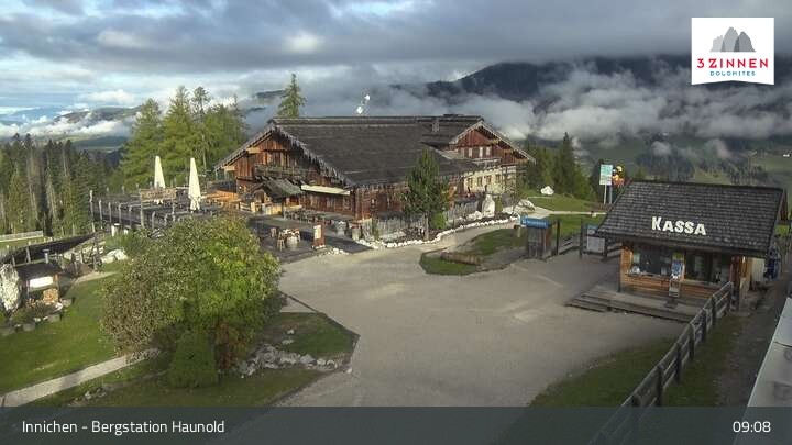 Archived image Webcam Innichen - Haunold Top Station