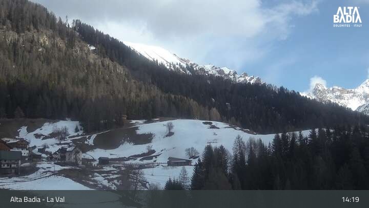 Archiv Foto Webcam Alta Badia - Coz - Tal