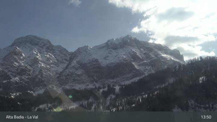 Archiv Foto Webcam Alta Badia - Coz - Tal