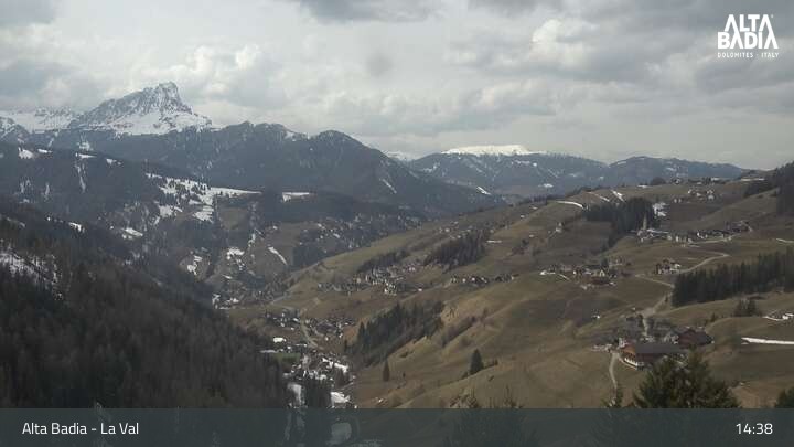 Archiv Foto Webcam Alta Badia - Coz - Tal