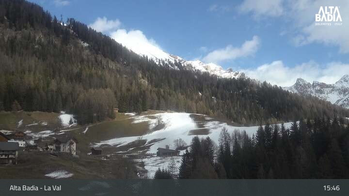 Archiv Foto Webcam Alta Badia - Coz - Tal