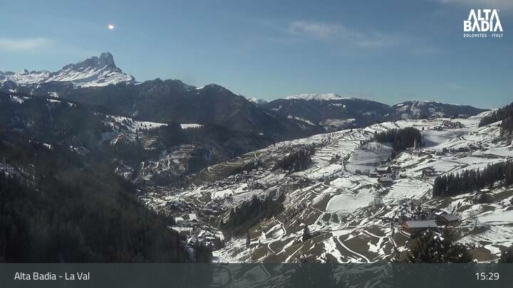 Archiv Foto Webcam Alta Badia - Coz - Tal