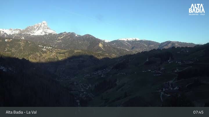 Archiv Foto Webcam Alta Badia - Coz - Tal