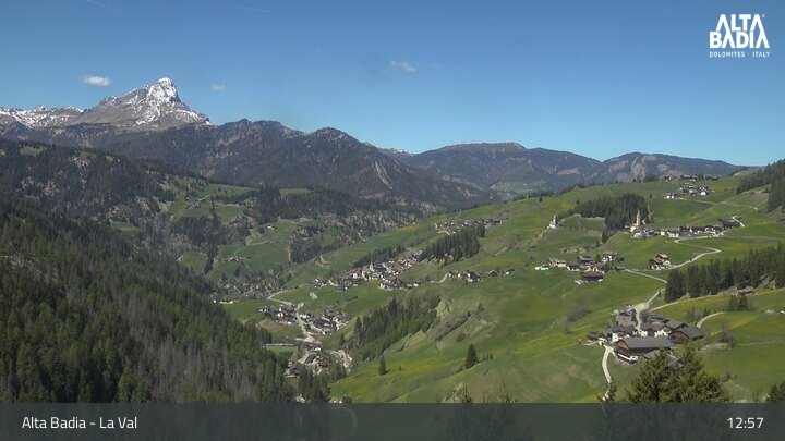 Archiv Foto Webcam Alta Badia - Coz - Tal