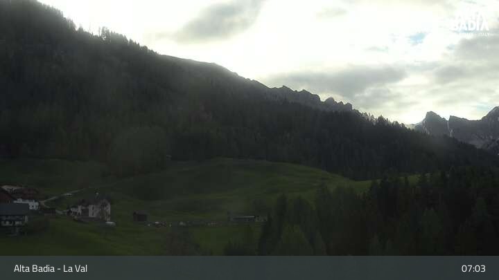 Archived image Webcam Alta Badia - Coz - Valley