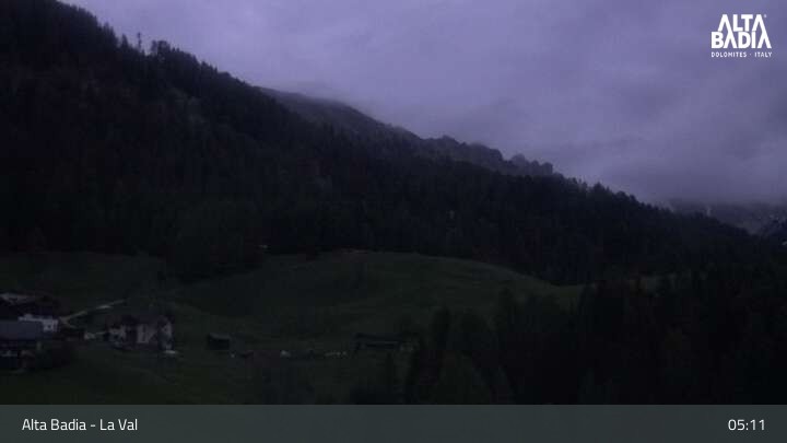 Archiv Foto Webcam Alta Badia - Coz - Tal
