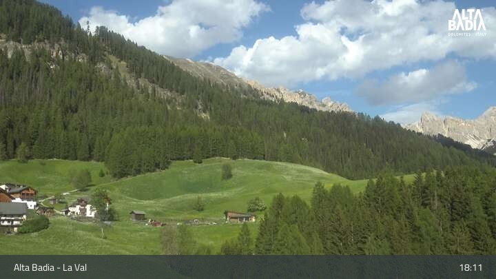 Archiv Foto Webcam Alta Badia - Coz - Tal