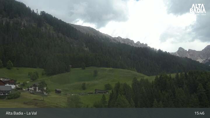 Archived image Webcam Alta Badia - Coz - Valley
