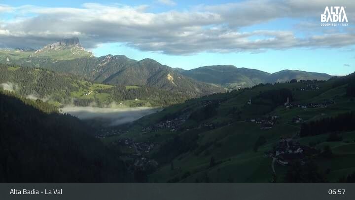 Archiv Foto Webcam Alta Badia - Coz - Tal