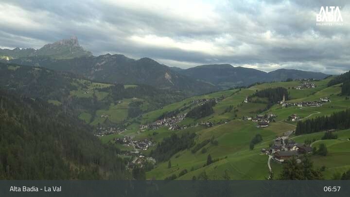 Archiv Foto Webcam Alta Badia - Coz - Tal